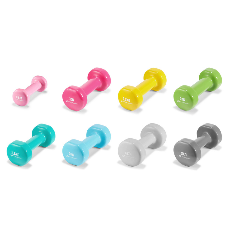 Set di manubri in vinile (8 pezzi) da 19,5 kg - UpForm