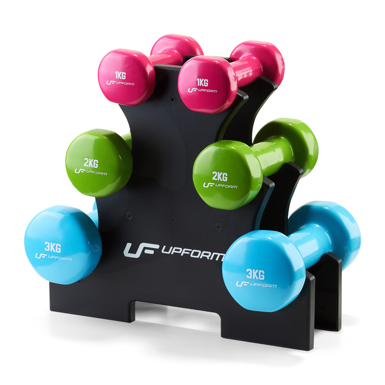 Rack porta manubri fitness a 3 livelli – UpForm