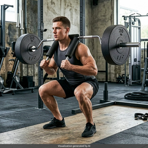 Bilanciere olimpico EZ per squat - UpForm