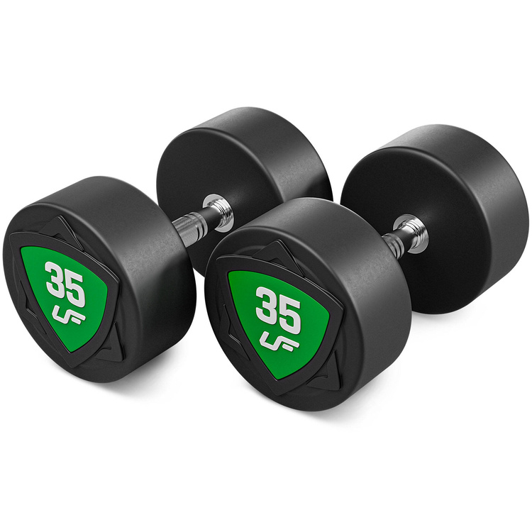 Set di manubri in poliuretano 27,5-37,5kg (incrementi di 2,5 kg) 325 kg - UpForm